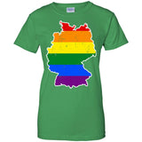 Germany Rainbow Flag LGBT Community Pride LGBT Shirts