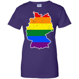 Germany Rainbow Flag LGBT Community Pride LGBT Shirts