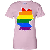 Germany Rainbow Flag LGBT Community Pride LGBT Shirts