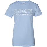 Playing Guitar My Therapy Guitar Player Shirt