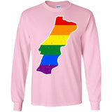 Portugal Rainbow Flag LGBT Community Pride LGBT Shirts