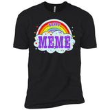 Happiest-Being-The Best Meme T Shirt  Next Level Premium Short Sleeve Tee