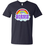 Happiest-Being-The Best Nonnie T Shirt  Men's Printed V-Neck T