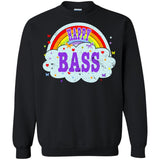 Funny-Happy-Bass-Player-T-Gift-Bassist-Gift  G180 Gildan Crewneck Pullover Sweatshirt  8 oz.