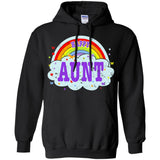 Happiest-Being-The Best Aunt-Shirt Crazy Aunt Shirt  Pullover Hoodie 8 oz