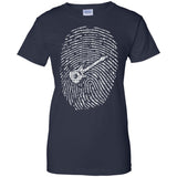Guitar Shirt DNA  G200L Gildan Ladies' 100% Cotton T-Shirt