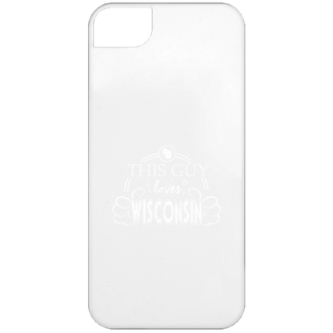 This Guy Loves Wisconsin  iPhone 5 Case