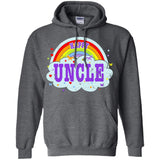 Happiest-Being-The Best Uncle T Shirt Funny Uncle T Shirt  Pullover Hoodie 8 oz