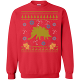 Ugly Christmas Sweater Stegosaurus
