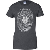 Drums Shirt DNA  G200L Gildan Ladies' 100% Cotton T-Shirt