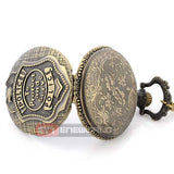 Police Vintage Bronze Pocket Watch - Free Shipping