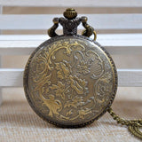 Bronze Retro Police Quartz Pocket Watch-Free Shipping - Shoppzee