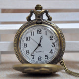 Bronze Retro Police Quartz Pocket Watch-Free Shipping - Shoppzee