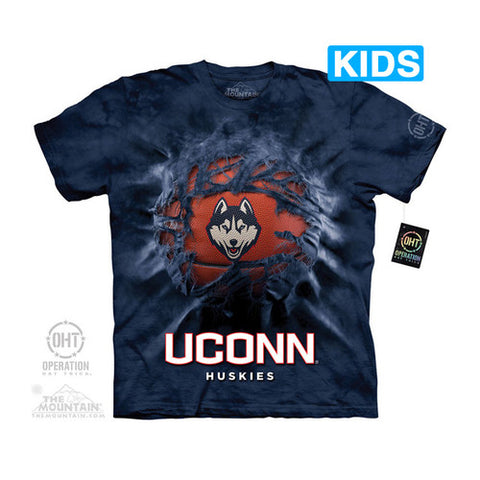 UCONN BREAKTHROUGH BBALL Kids T-Shirt - Shoppzee