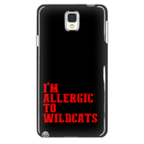 I'm Allergic To Wildcats Phone Cases