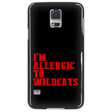 I'm Allergic To Wildcats Phone Cases