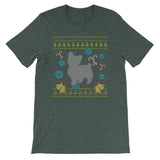 Yorkie Christmas Ugly Sweater Design