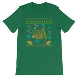 Sloth Christmas Ugly Sweater Design