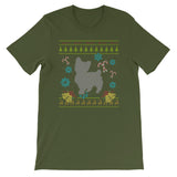 Yorkie Christmas Ugly Sweater Design