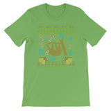 Sloth Christmas Ugly Sweater Design