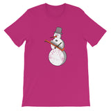 Funny Christmas Music Snowman Keyboard Player Piano Pianist