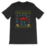 Race Car Christmas Ugly Sweater Design