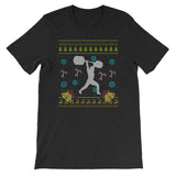 Weight Lifting Gym Christmas Ugly Sweater Design