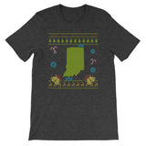 Indiana Christmas Ugly Sweater Design