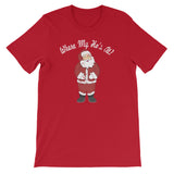 Where My Ho's Funny Christmas Santa Claus Design