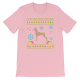 Ugly Sweater Christmas Design Doberman Dobie Mom Design