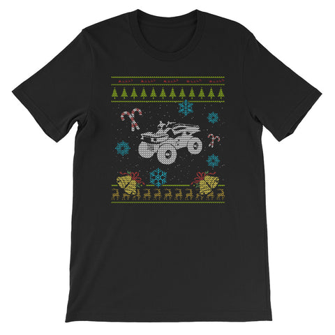 Quads 4 Wheeler Christmas Sweater Design Mudding Design