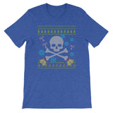 Skull Christmas Ugly Sweater Skull Crossbones Design