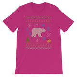 Bear Hunting Christmas Ugly Design Bear Hunter Design