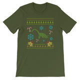 Sweater Christmas Design Loch Ness Monster Design
