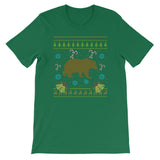 Grizzly Bear Christmas Ugly Sweater Alaska Design