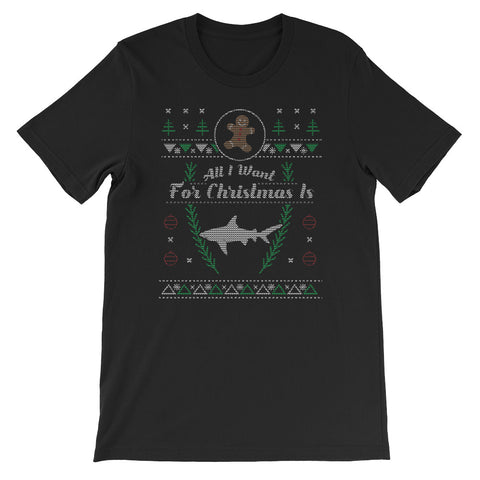Pet Shark Christmas Ugly Design
