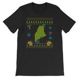 Maine Christmas Ugly Sweater Design