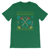Firefighter Gift Christmas Ugly Sweater Design Volunteer Fire