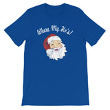 Where My Hos Christmas Funny Santa Claus Design