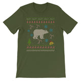 Bear Hunting Christmas Ugly Design Bear Hunter Design