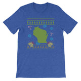 Wisconsin Christmas Ugly Sweater Design