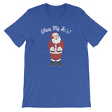 Where My Hos  Funny Christmas Santa Claus Design