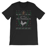 Pet Rooster Christmas Ugly Design