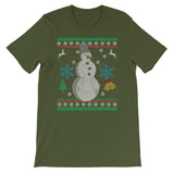 Funny Snowman Ugly Christmas Sweater Design