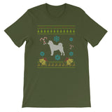 Akita Dog Christmas Sweater Design