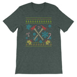 Firefighter Gift Christmas Ugly Sweater Design Volunteer Fire