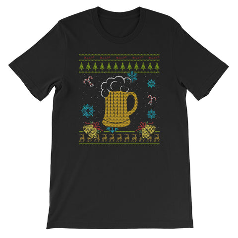 Beer Christmas Ugly Sweater Design Craft Beer Home Brew