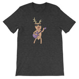 Funny Christmas Music Reindeer Bass Player Bassist Design
