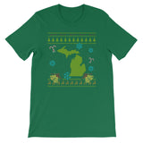 Michigan Christmas Ugly Sweater Design