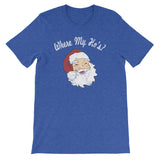 Where My Hos Christmas Funny Santa Claus Design